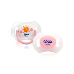 ⁦Wee Baby Day & Night Soother no.1 / 0-6m Glow in the Dark - Pink⁩ - الصورة ⁦2⁩
