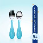 Wee Baby Stainless Steel Fork & Spoon Set - Image 6