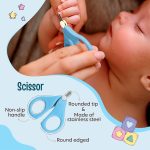 LuvLap Baby Nail Groming Set - Blue - Image 6