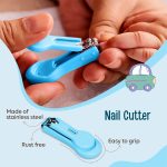 LuvLap Baby Nail Groming Set - Blue - Image 4