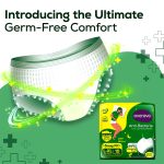 ⁦Evereve Anti-Bacterea Overnight Period Panties - 10 panties - L-XL⁩ - الصورة ⁦4⁩