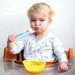 Novo Chic Baby Silicone Spoon - Pack of 2 - Pink & Blue - Image 2