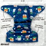 ⁦Advanso Cloth Diaper (Nappy) Free Size⁩ - الصورة ⁦12⁩