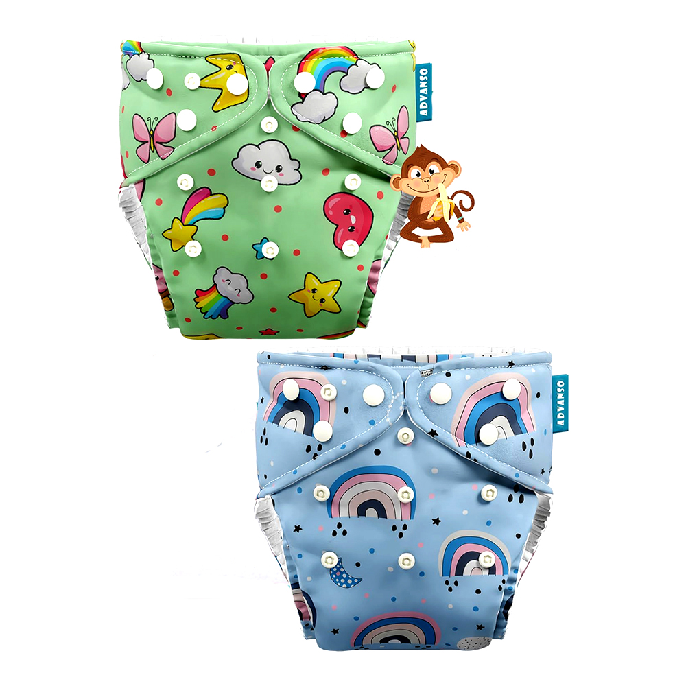 10000502705-1 Advanso Cloth Diaper (Nappy) Free Size - الصورة 1