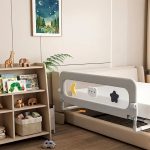 KYB Bumper Crib Safe Bedside Rail Guard for Twin , Full , Queen & King Size Beds - Image 2
