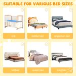 KYB Bumper Crib Safe Bedside Rail Guard for Twin , Full , Queen & King Size Beds - Image 4