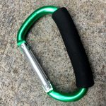 KYB Aluminum D-Ring Spring Storage Hanger Handle Buckle Hook - Green - Image 2
