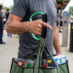 KYB Aluminum D-Ring Spring Storage Hanger Handle Buckle Hook - Green - Image 3