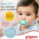 Pigeon Mini Light Pacifier Size M 6m+ 1 pc - Green - Image 4