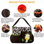 KYB Baby Cloth Bag - Giraffe green - Image 3