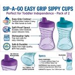 Nuk 1 Piece Fun Grips Hard Spout Sippy Cup - 10oz - Image 3