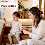 MomCozy Unscented Sensitive Skin Disposable Wipes for Diaper Changes and Everyday Cleanup - Pack Of 8 - Image 5