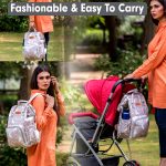 Motherly By A Mom Magical Unicorn Backpack - Gray - Image 2