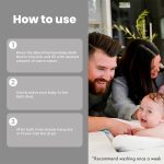 ⁦Bloom Berries Baby Sink Bath Bud for Newborn - 0-6 Months⁩ - الصورة ⁦3⁩