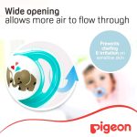 Pigeon Mini Light Pacifier Size M 6+m 2pcs - Pink&Green - Image 4