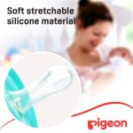 Pigeon Mini Light Pacifier Size M 6+m 2pcs - Pink&Green - Image 3