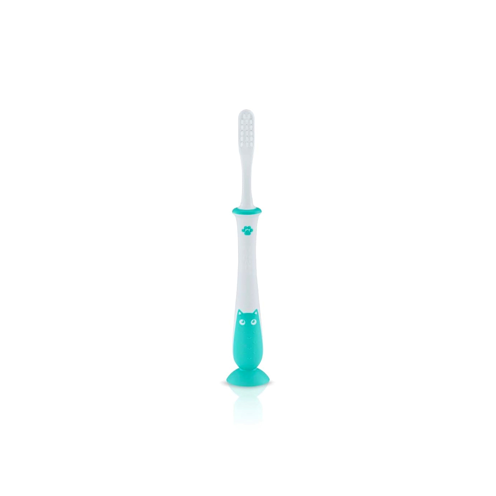 4902508797832-2 Pigeon Training Toothbrush lesson 4 18m+ - Mint - Image 1