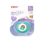 Pigeon Mini Light Soother - M - 6+ - Baby Green - Image 3