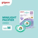Pigeon Mini Light Soother - M - 6+ - Baby Green - Image 4