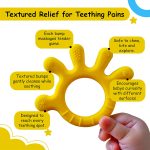 Chic Buddy Finger Baby Teether - Yellow - Image 2
