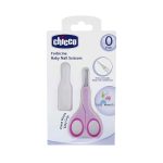 Chicco Baby Nail Scissors - Pink - Image 4