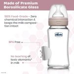 Chicco Well Being Feeding Bottle BPA Free - 240ml - Image 2