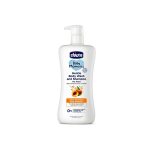 Chicco Baby Moments Gentle Body Wash and Shampoo Oats and Apricot 0m+ - 500ml
