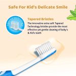 ⁦Chicco Toothbrush 3-8 years 2 pcs - Blue and Orange⁩ - الصورة ⁦3⁩