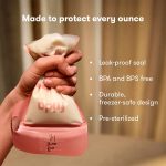 Frida Mom Portion + Pour Breastmilk Bags - 50bags ( 6oz ) - Image 3