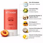 Bitamin Teens Peach Natural Deodorant - 15g - Image 4
