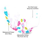 Basic Super Bottom Leak Protection Baby Reusable Diaper - Free Size - Image 11
