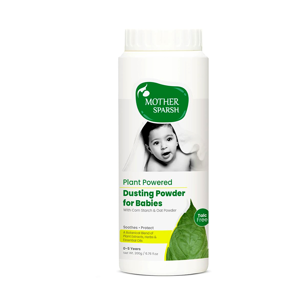 8906154951538-1 Mother Sparsh Dusting Powder for Babies - 200g - Image 1