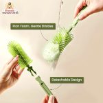 Infantso Robust Bear Portable Bottle Cleaning Set - Green - Image 4
