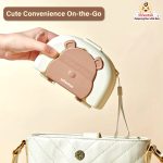 Infantso Robust Bear Portable Bottle Cleaning Set - Brown - Image 5