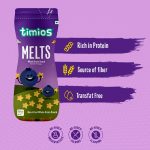 Timios Melts Whole Grain Snack - Blueberry 50g - Image 2
