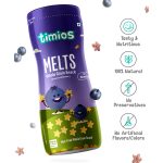 Timios Melts Whole Grain Snack - Blueberry 50g - Image 4