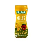 Timios Melts Whole Grain Snack - Banana & Strawberry 50g