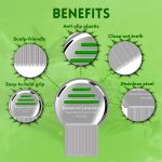 Botanical Luxuriate Lice and Nits Removal Steel Comb - Image 3