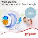 Pigeon Mini Light Soother - S - 0m+ - Baby Blue - Image 3