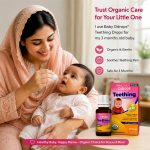 Ddrops Baby Organic Teething Liquid Drops 3m+ ( 1.7ml ) - Image 5