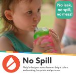 Nuby No-Spill Soft Straw Easy Grip Sippy Cup - 300ml - 12M+ - Image 3