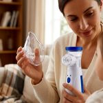 Fexmy Portable Nebulizer for Baby & Adults For Asthma , Cough , Sinus & Allergy Relief at Home - Image 6