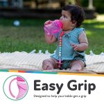 Nuby 1 Piece No-Spill Grip N' Sip Cup with Handle - 10 ounce - Image 2