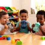 Nuby 1 Piece No-Spill Grip N' Sip Cup with Handle - 10 ounce - Image 3