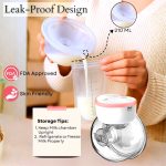 Misk Wearable Breast Pump Smart Digital Screen - 210ML - Image 5