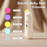 ⁦Nova Rechargable Baby Nail Trimmer - Perfect for Newborns & Infants⁩ - الصورة ⁦2⁩