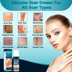 Advanced Scar Removal Cream Gel with 1% Retinol & 1% Allantoin - Reduces New & Old Scars, Softens, Hydrates & Renews Skin - Image 2