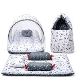 KYB InfantBond Newborn Sleeping Bag & Carry Bed – Moon Grey - 0-6 Months