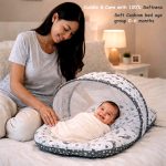 KYB InfantBond Newborn Sleeping Bag & Carry Bed – Moon Grey - 0-6 Months - Image 2