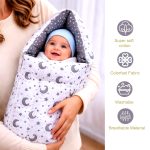 KYB InfantBond Newborn Sleeping Bag & Carry Bed – Moon Grey - 0-6 Months - Image 4